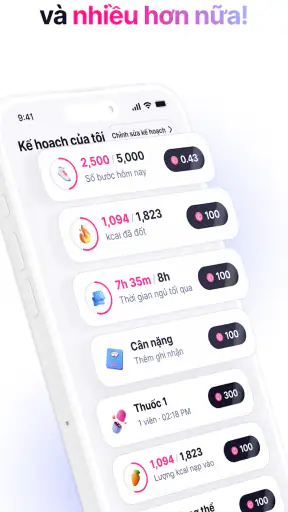 Elfie - Sức khỏe & Phần thưởng screenshot