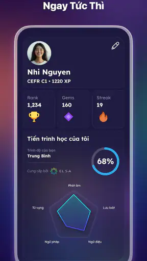 ELSA Speak: Học nói tiếng Anh screenshot