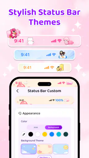 Emoji Battery Icon Customize screenshot