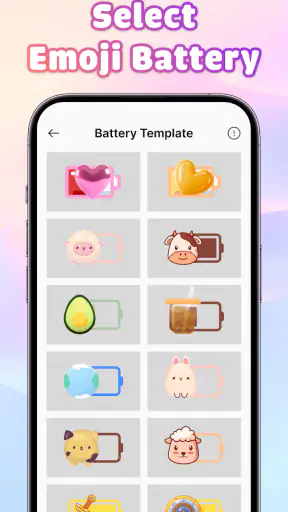 Emoji Battery: Widget Bar screenshot