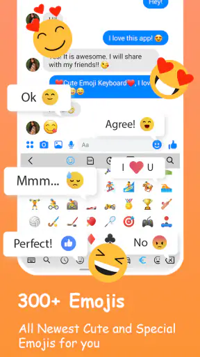 Emoji Keyboard: Fonts, Emojis screenshot