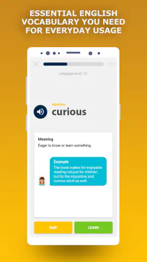 English Vocabulary Builder screenshot
