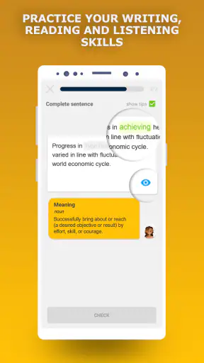 English Vocabulary Builder screenshot