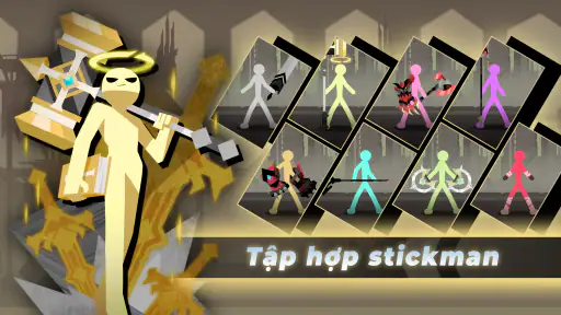 Epic Stickman: Idle RPG War screenshot