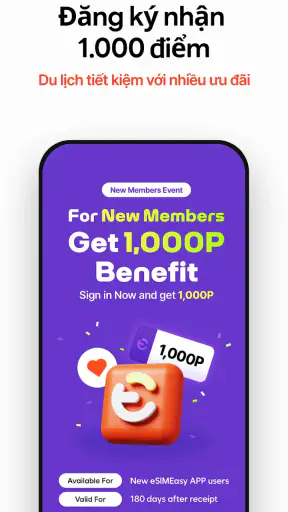 eSIMEasy–Du lịch không roaming screenshot