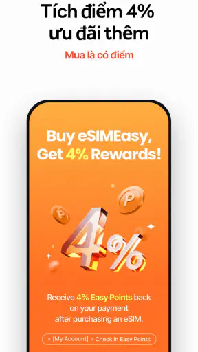 eSIMEasy–Du lịch không roaming screenshot