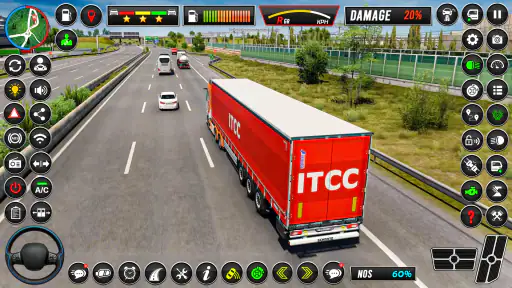 Euro Truck Driving Cargo Truck screenshot