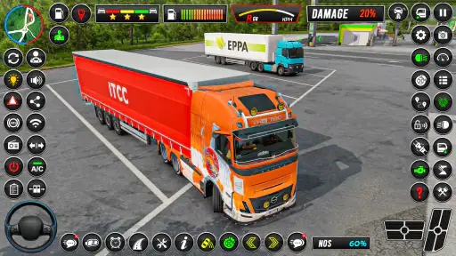 Euro Truck Driving Cargo Truck screenshot