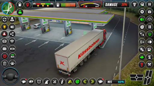 Euro Truck Driving Cargo Truck screenshot