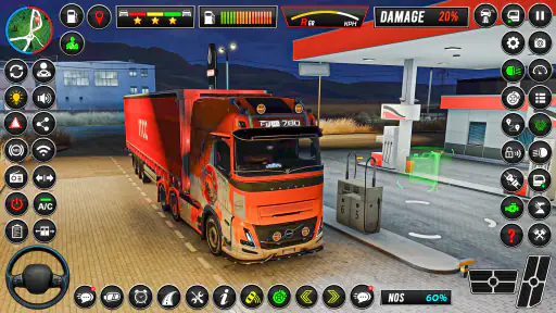 Euro Truck Driving Cargo Truck screenshot