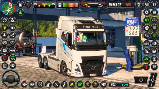 Euro Truck Driving Cargo Truck screenshot