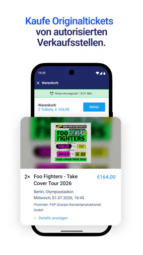EVENTIM DE: Tickets für Events screenshot