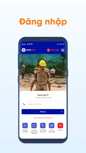 EVNCPC CSKH screenshot