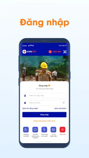 EVNCPC CSKH screenshot