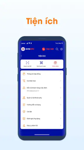 EVNCPC CSKH screenshot