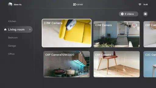 EZVIZ TV screenshot