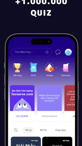 FA Quiz - App Y khoa cục súc screenshot