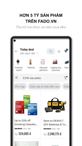 Fado - Săn deal sắm hàng hiệu screenshot