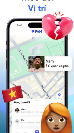 FAM: Trình Theo Dõi Gia Đình screenshot
