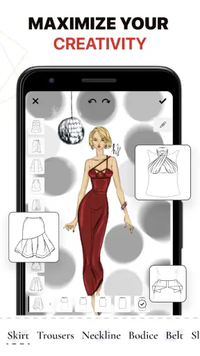 Fashion Design Sketches Book screenshot