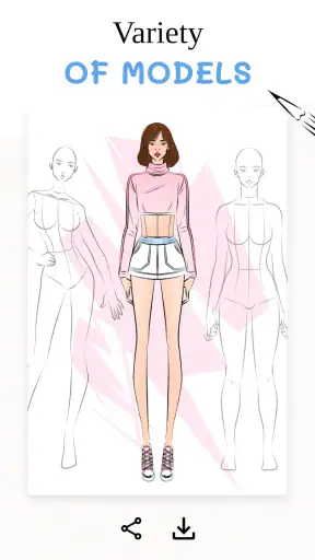 Fashion Illustration: Drawing screenshot
