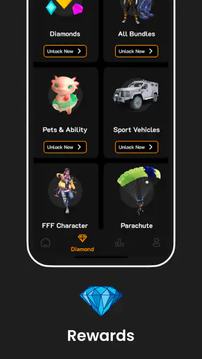 FF Daily Diamonds Rewards Pro screenshot