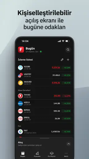 Fintables: Borsa, Hisse ve Fon screenshot