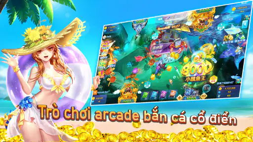 Fishing game-banca-bắn cá vàng screenshot