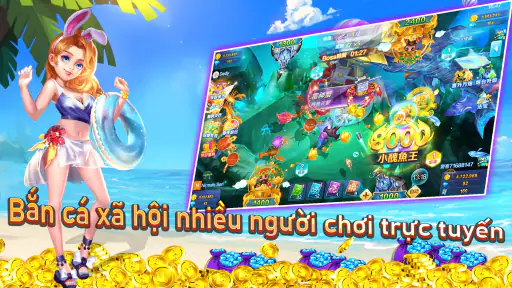 Fishing game-banca-bắn cá vàng screenshot