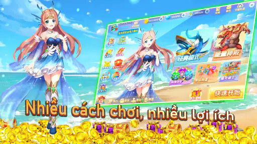Fishing game-banca-bắn cá vàng screenshot