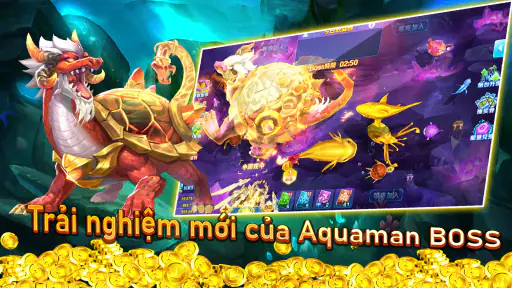 Fishing game-banca-bắn cá vàng screenshot