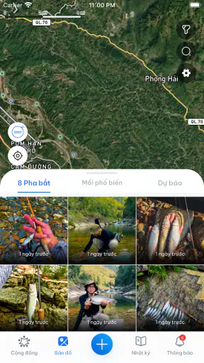 Fishmap screenshot