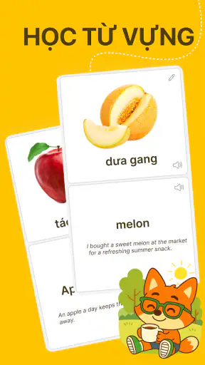 Flashcard học ngoại ngữ dễ nhớ screenshot