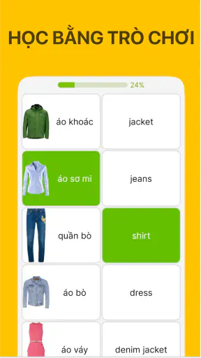 Flashcard học ngoại ngữ dễ nhớ screenshot
