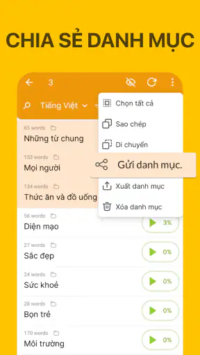 Flashcard học ngoại ngữ dễ nhớ screenshot