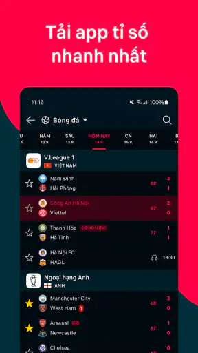 Flashscore: Tỷ số trực tiếp screenshot