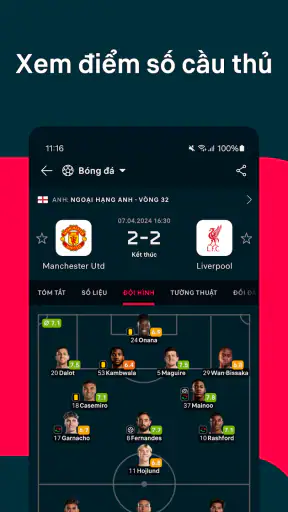 Flashscore: Tỷ số trực tiếp screenshot