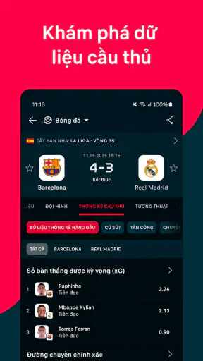Flashscore: Tỷ số trực tiếp screenshot