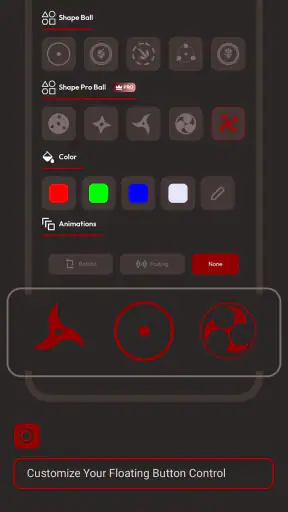 FloatingBall: Trick Button FFs screenshot