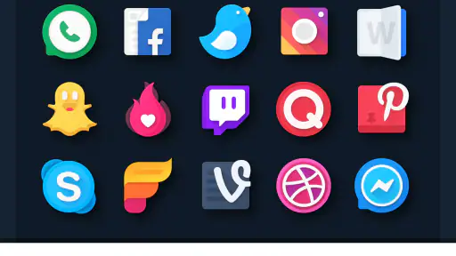 Flora : Material Icon Pack screenshot