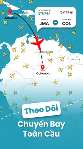 Flymat: Theo dõi chuyến bay screenshot