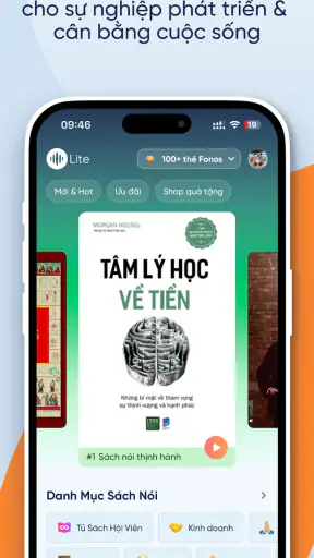 Fonos: Sách nói & PodCourse screenshot