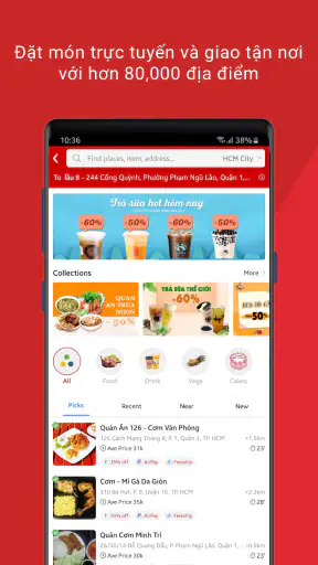 Foody - Find Reserve Delivery screenshot