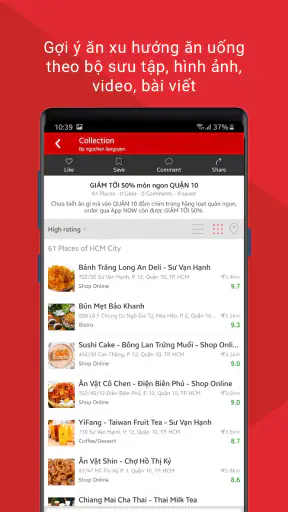 Foody - Find Reserve Delivery screenshot