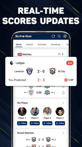 Football Live Score - Results screenshot