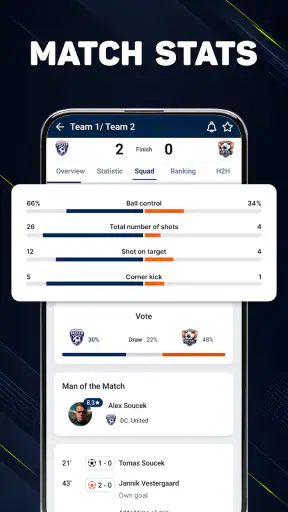 Football Live Score - Results screenshot