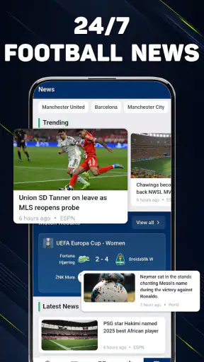 Football Live Score - Results screenshot