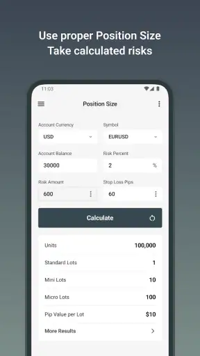 Forex Calculators screenshot