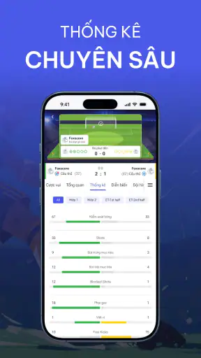 Foxscore - Tỷ số trực tiếp screenshot