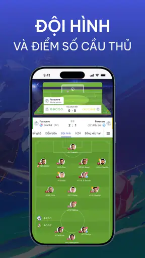 Foxscore - Tỷ số trực tiếp screenshot